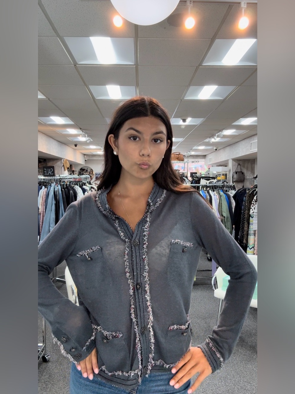 Chanel cardigan jacket